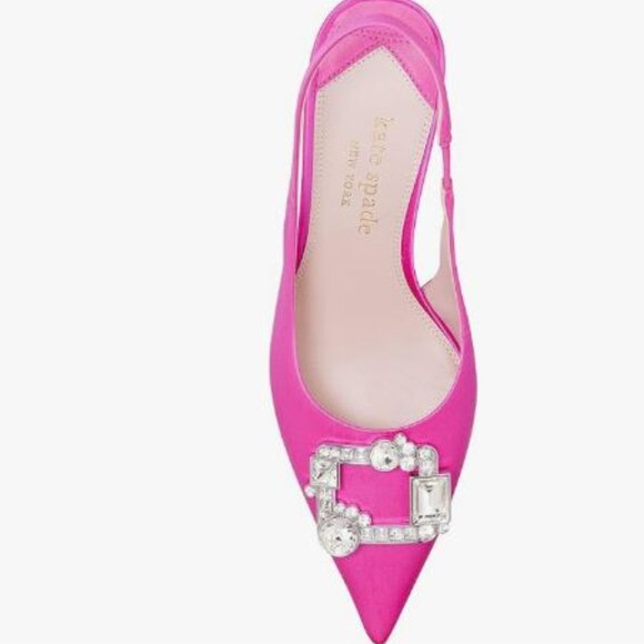 kate spade new york Women's Renata Sling Pumps 7.5 New With Box - Picture 3 of 3